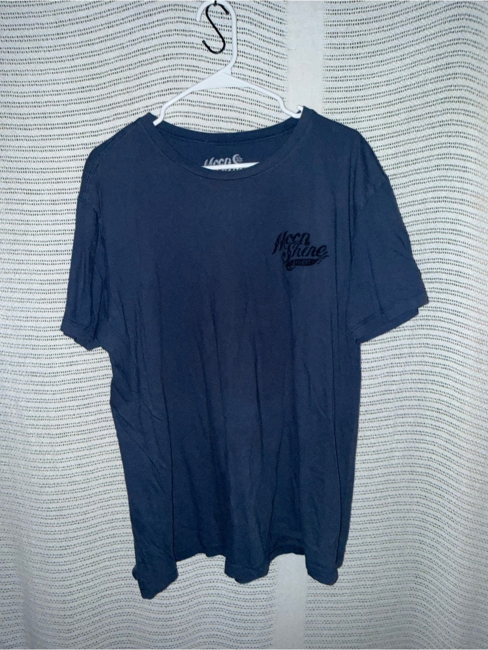 Spirit Men's Navy Short Sleeve Logo Tee